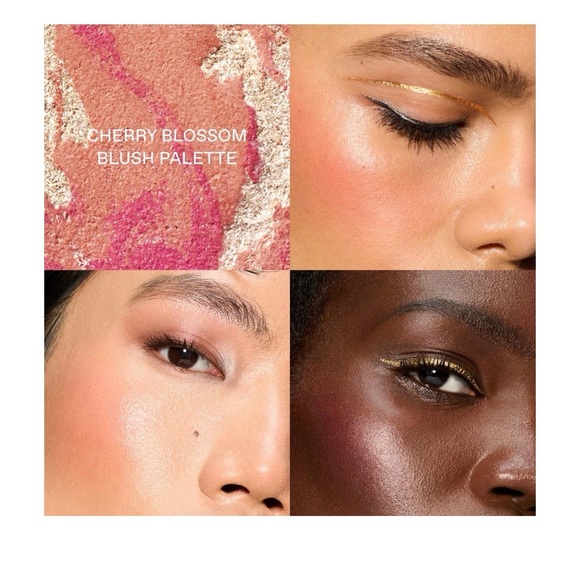 r.e.m. beauty x Wicked: For Good Cherry Blossom Blush Palette NWB - coral - Picture 3 of 5